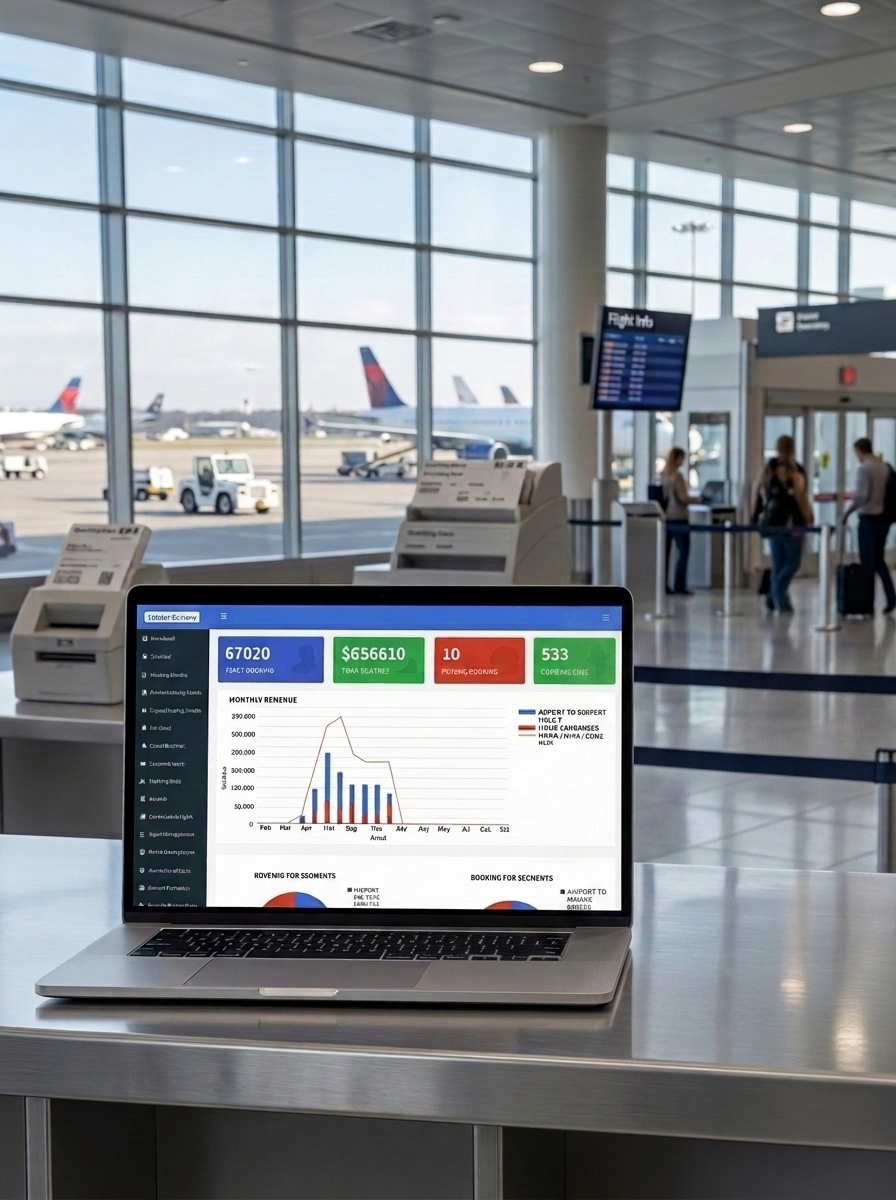 Airport Shuttle Booking Software